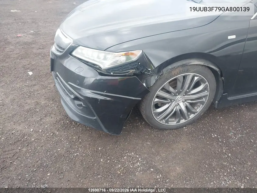 2016 ACURA TLX VIN 19UUB3F79GA800139 — фото 6