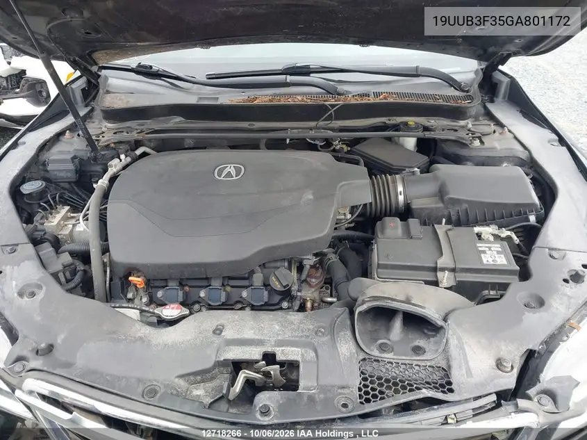 2016 ACURA TLX VIN 19UUB3F35GA801172 — фото 10