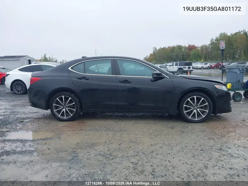 2016 ACURA TLX VIN 19UUB3F35GA801172 — фото 14