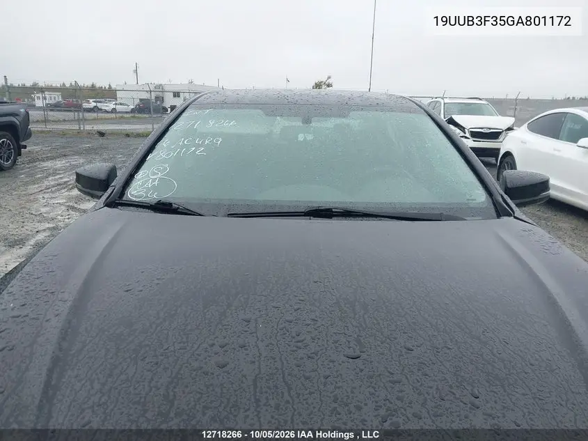 2016 ACURA TLX VIN 19UUB3F35GA801172 — фото 18