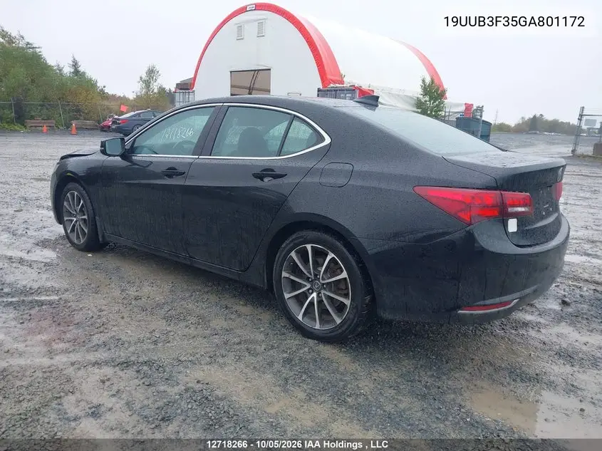 2016 ACURA TLX VIN 19UUB3F35GA801172 — фото 3
