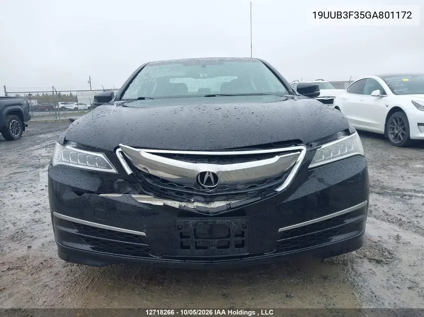 2016 ACURA TLX VIN 19UUB3F35GA801172 — фото 6
