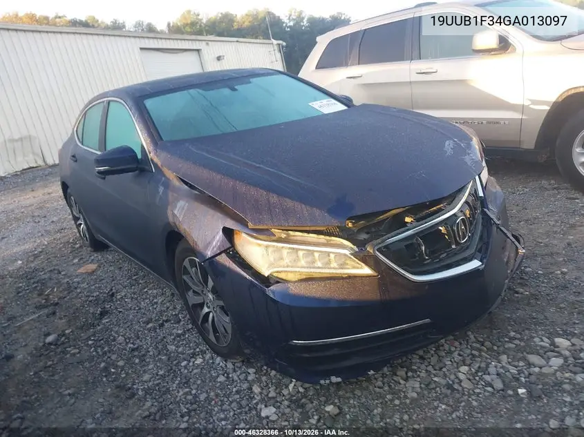 ACURA TLX 2016, VIN 19UUB1F34GA013097