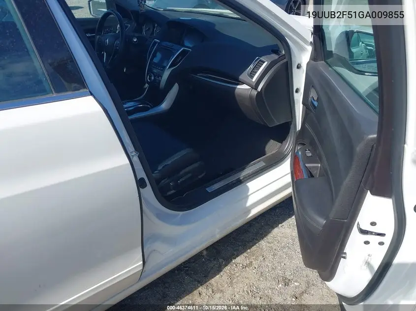 2016 ACURA TLX VIN 19UUB2F51GA009855 — фото 5