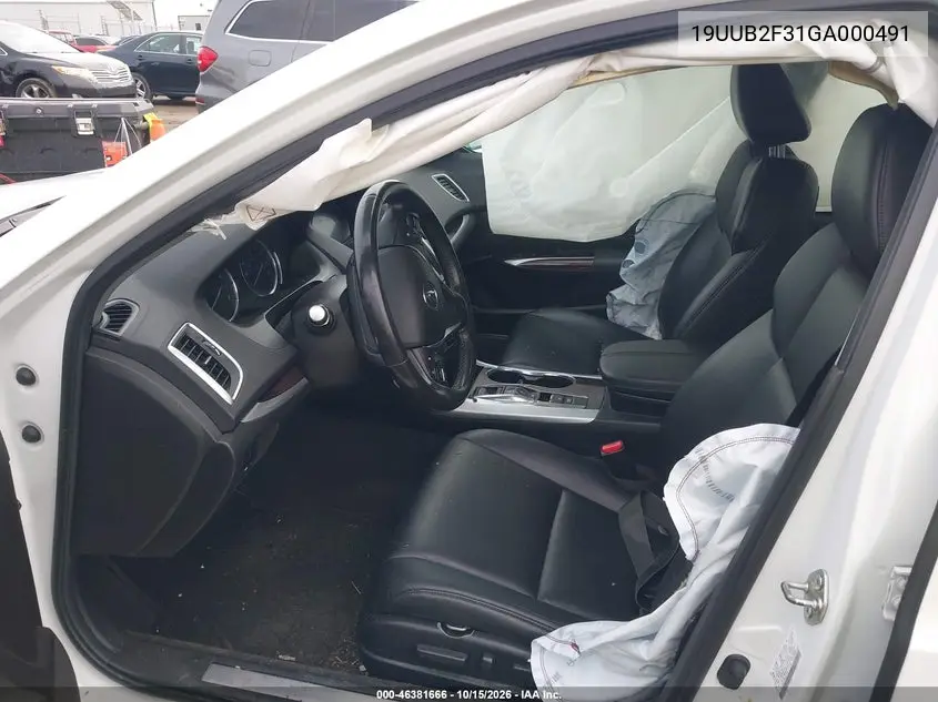 2016 ACURA TLX VIN 19UUB2F31GA000491 — фото 5