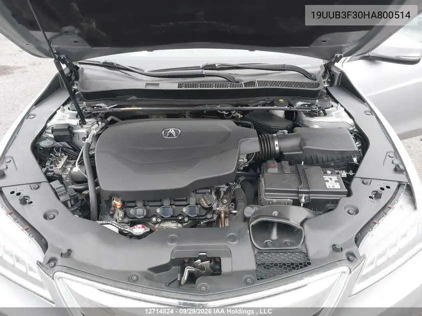 2017 ACURA TLX VIN 19UUB3F30HA800514 — фото 10