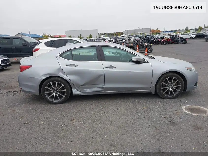 2017 ACURA TLX VIN 19UUB3F30HA800514 — фото 13