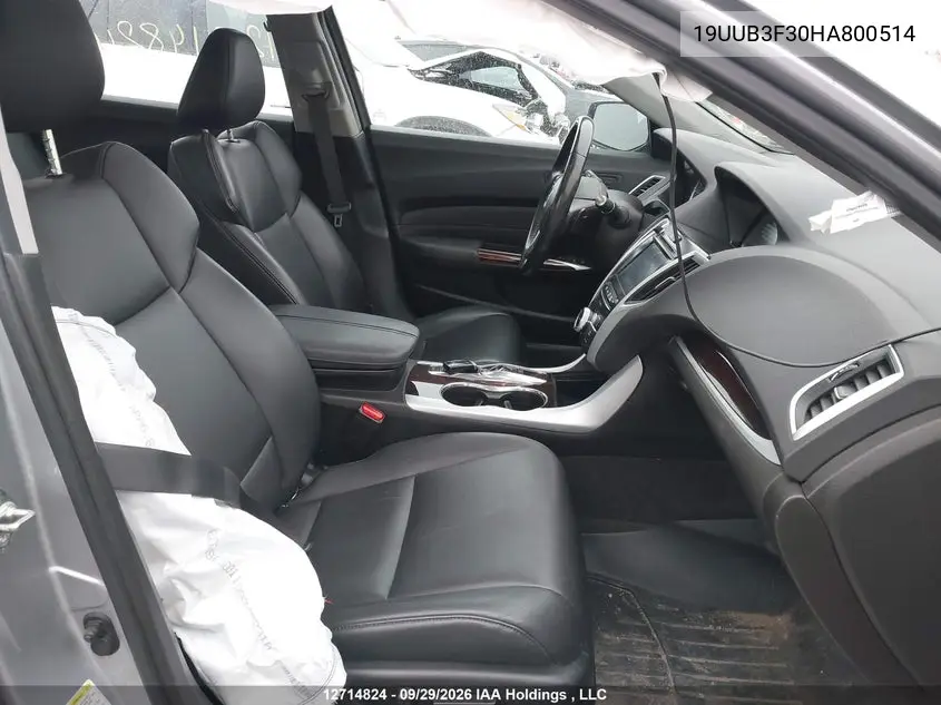 2017 ACURA TLX VIN 19UUB3F30HA800514 — фото 5