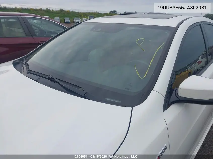 2018 ACURA TLX VIN 19UUB3F65JA802081 — фото 17