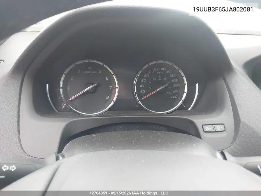 2018 ACURA TLX VIN 19UUB3F65JA802081 — фото 7