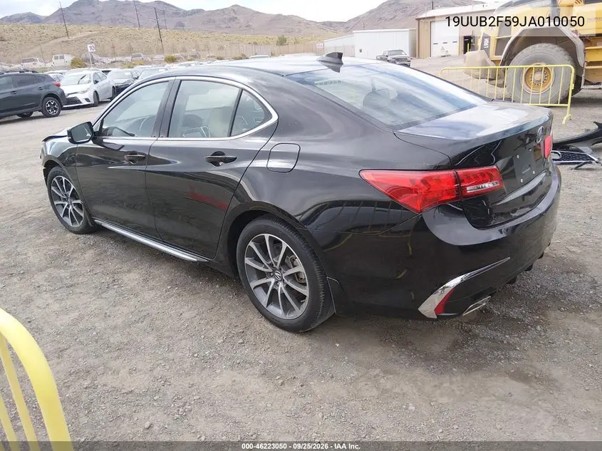 2018 ACURA TLX VIN 19UUB2F59JA010050 — фото 3