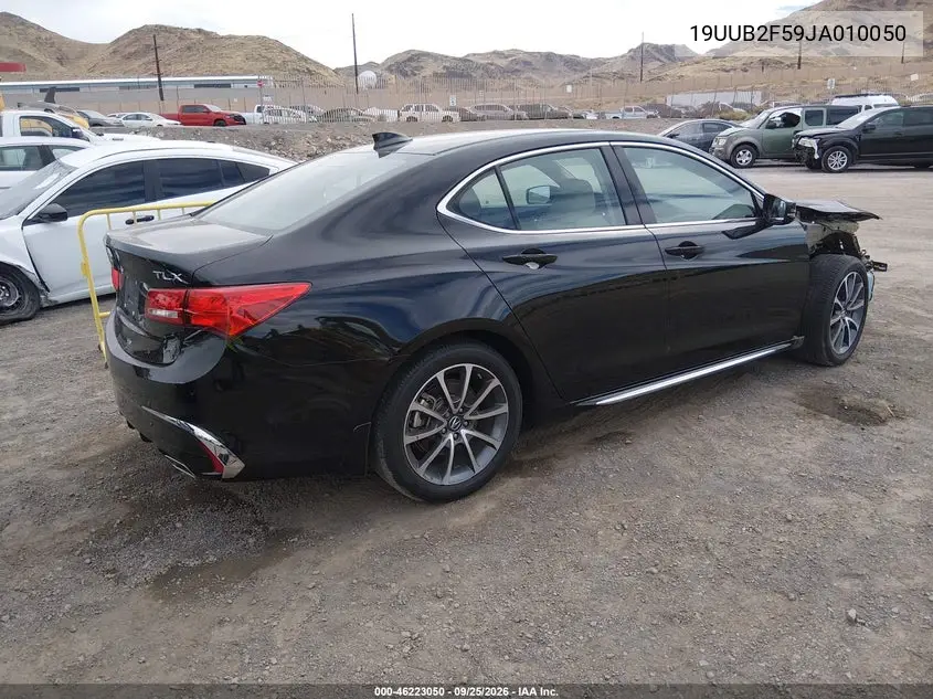 2018 ACURA TLX VIN 19UUB2F59JA010050 — фото 4