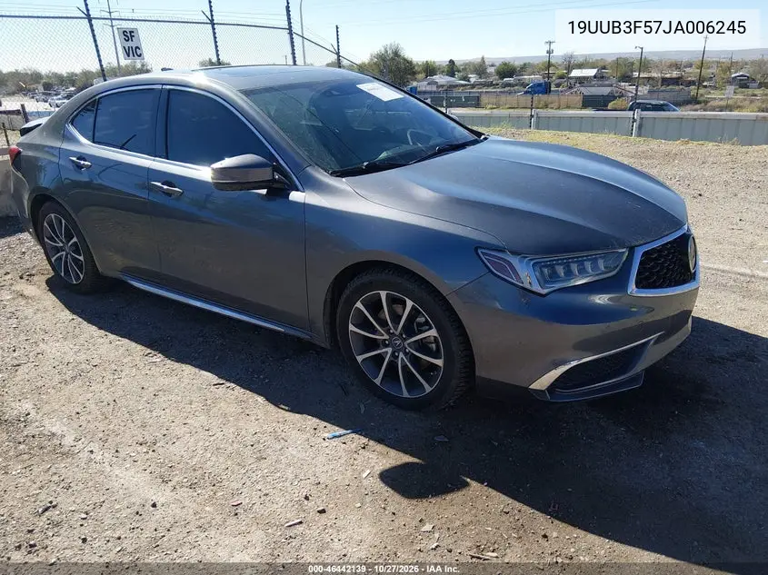 ACURA TLX 2018, VIN 19UUB3F57JA006245