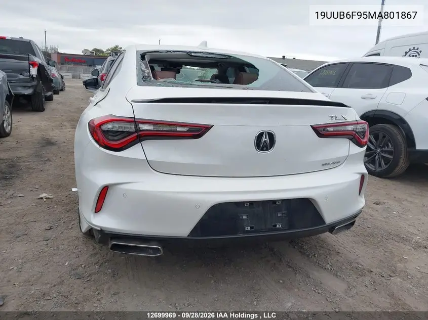 2021 ACURA TLX VIN 19UUB6F95MA801867 — фото 16