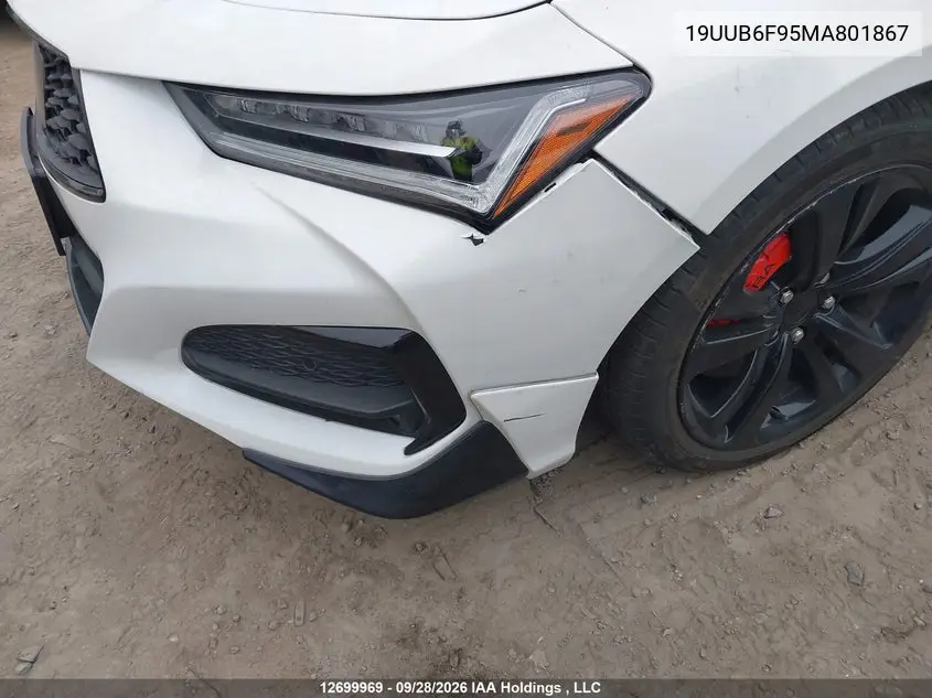 2021 ACURA TLX VIN 19UUB6F95MA801867 — фото 20
