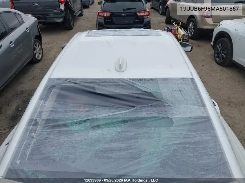 2021 ACURA TLX VIN 19UUB6F95MA801867 — фото 21