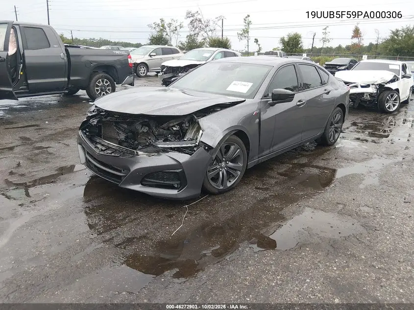 2023 ACURA TLX VIN 19UUB5F59PA000306 — фото 2