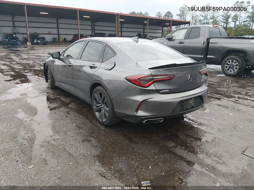 2023 ACURA TLX VIN 19UUB5F59PA000306 — фото 3