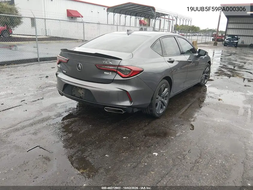 2023 ACURA TLX VIN 19UUB5F59PA000306 — фото 4