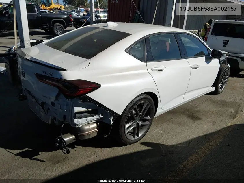 2025 ACURA TLX VIN 19UUB6F58SA002157 — фото 4