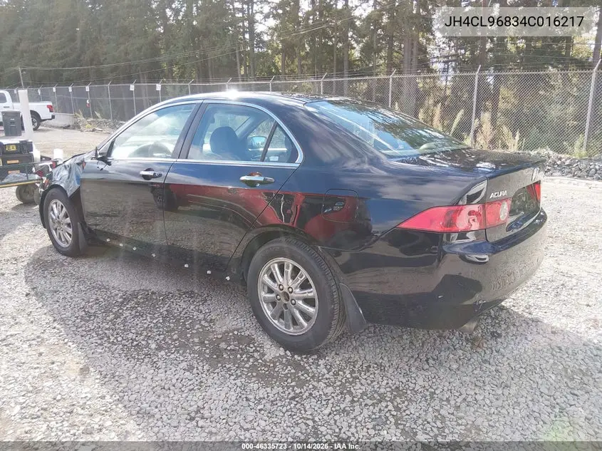 2004 ACURA TSX VIN JH4CL96834C016217 — фото 3