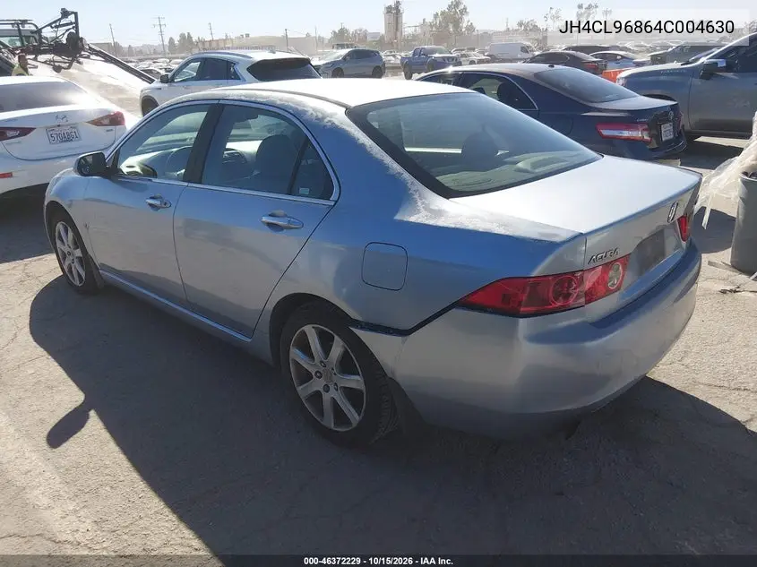 2004 ACURA TSX VIN JH4CL96864C004630 — фото 3