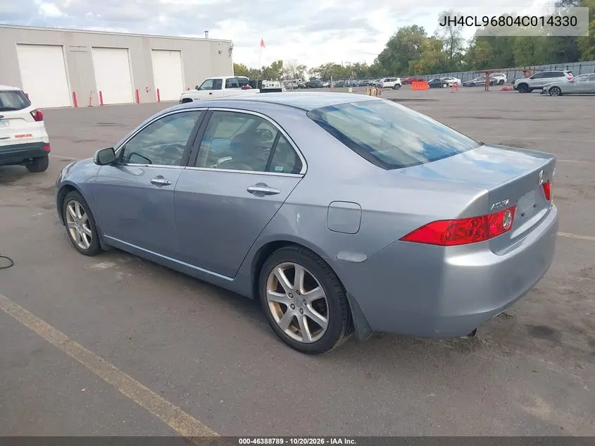 2004 ACURA TSX VIN JH4CL96804C014330 — фото 3