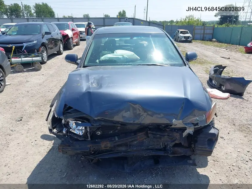 2005 ACURA TSX VIN JH4CL96845C803839 — фото 13