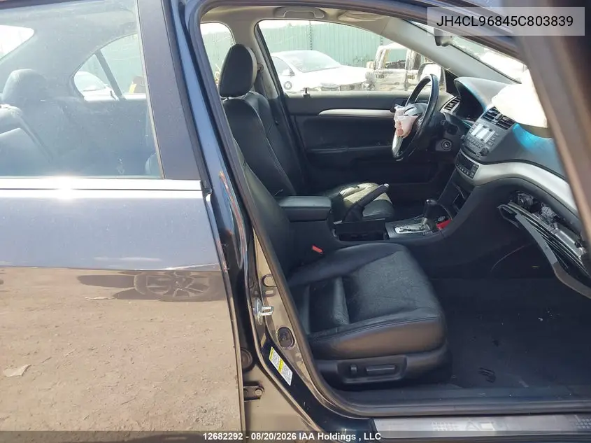 2005 ACURA TSX VIN JH4CL96845C803839 — фото 5