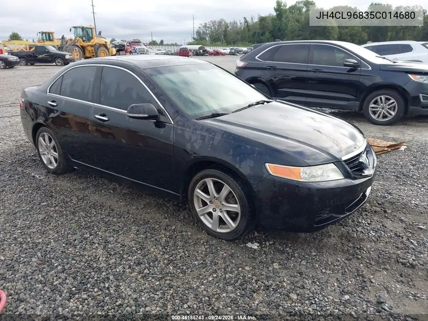 ACURA TSX 2005, VIN JH4CL96835C014680