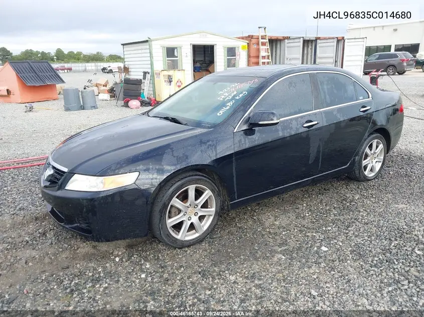 2005 ACURA TSX VIN JH4CL96835C014680 — фото 2