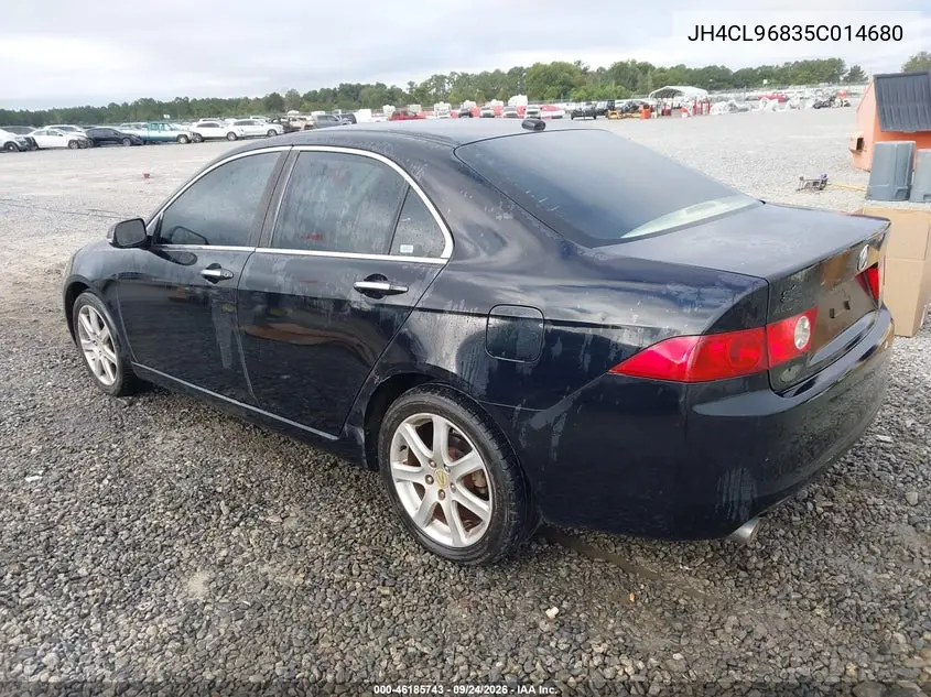 2005 ACURA TSX VIN JH4CL96835C014680 — фото 3