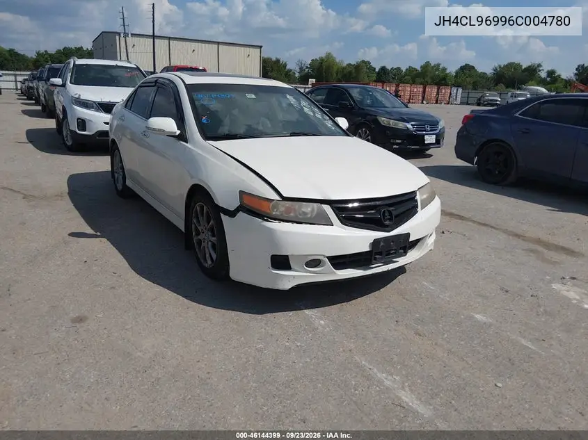 ACURA TSX 2006, VIN JH4CL96996C004780