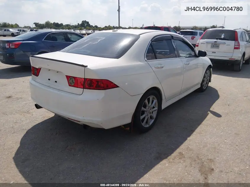 2006 ACURA TSX VIN JH4CL96996C004780 — фото 4