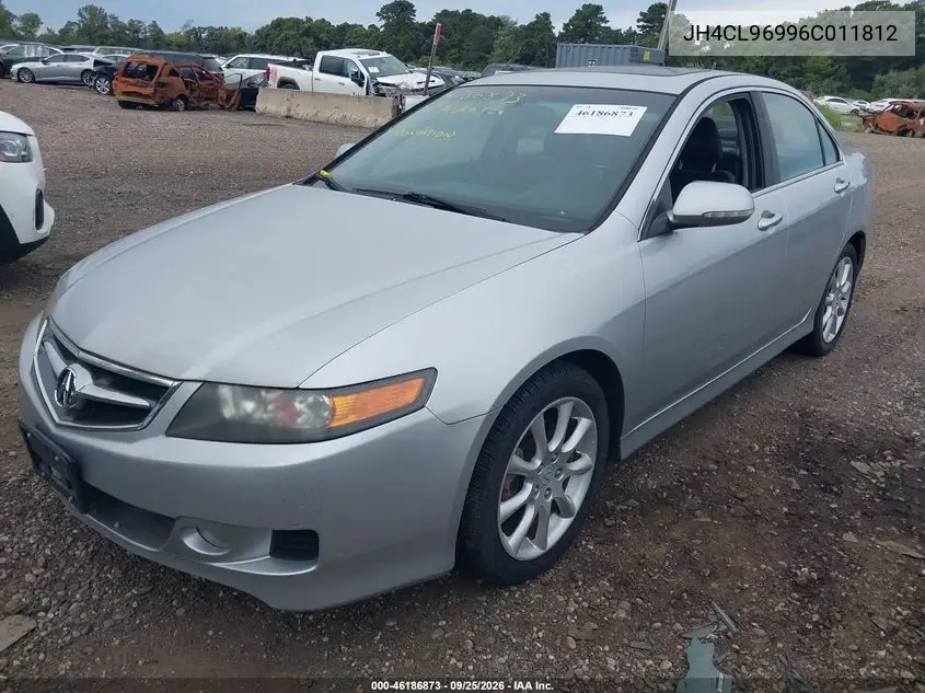 2006 ACURA TSX VIN JH4CL96996C011812 — фото 2