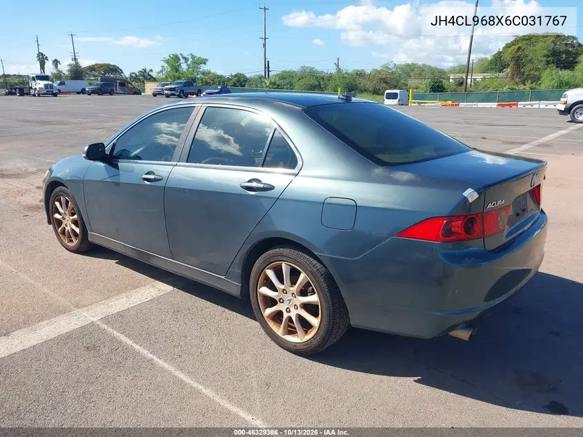 2006 ACURA TSX VIN JH4CL968X6C031767 — фото 3