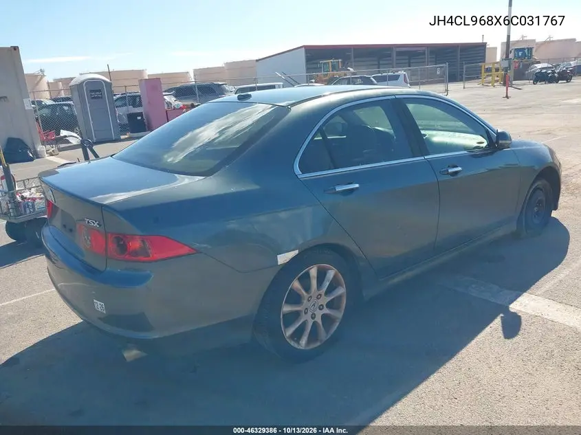 2006 ACURA TSX VIN JH4CL968X6C031767 — фото 4