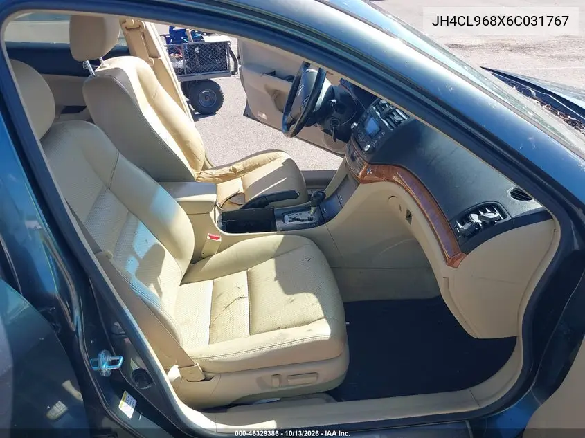 2006 ACURA TSX VIN JH4CL968X6C031767 — фото 5