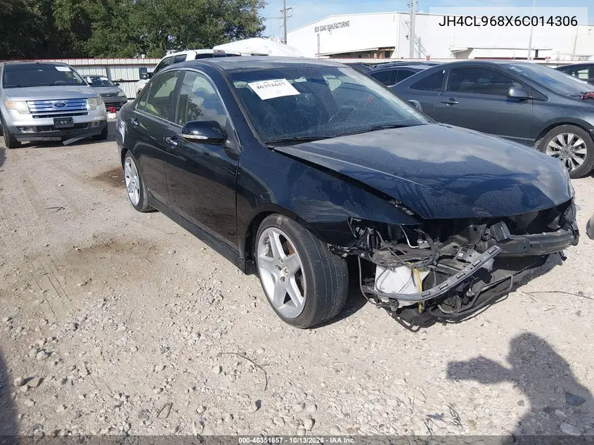 ACURA TSX 2006, VIN JH4CL968X6C014306
