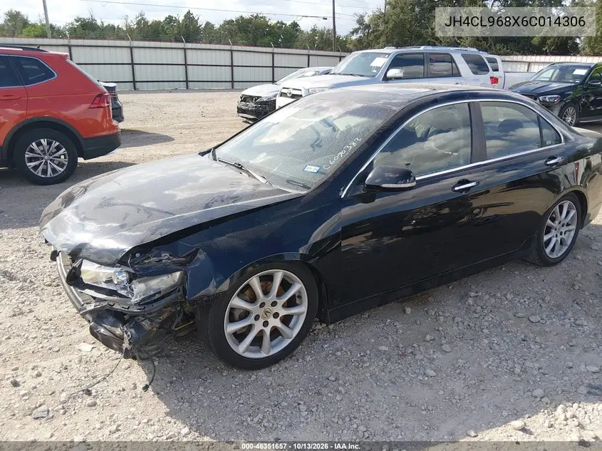 2006 ACURA TSX VIN JH4CL968X6C014306 — фото 2