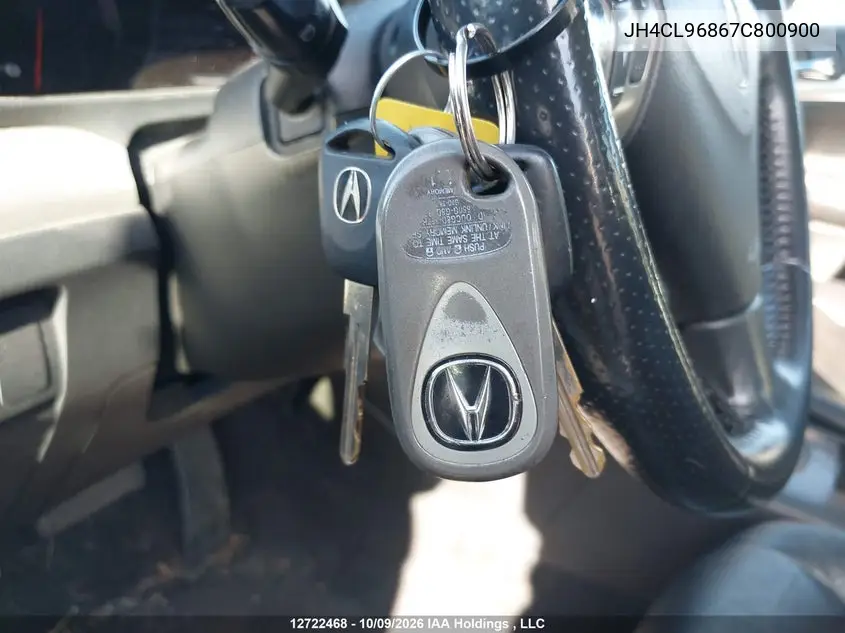 2007 ACURA TSX VIN JH4CL96867C800900 — фото 11
