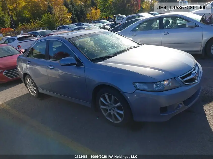 2007 ACURA TSX VIN JH4CL96867C800900 — фото 13