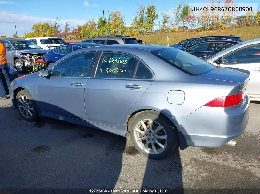 2007 ACURA TSX VIN JH4CL96867C800900 — фото 14