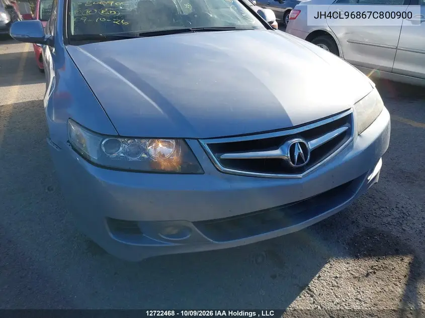 2007 ACURA TSX VIN JH4CL96867C800900 — фото 6