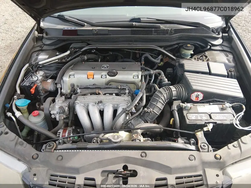 2007 ACURA TSX VIN JH4CL96877C018962 — фото 10