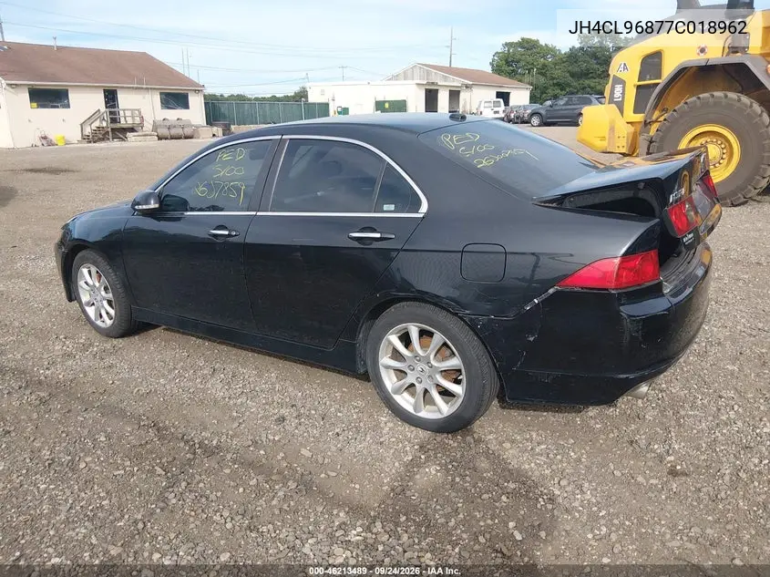 2007 ACURA TSX VIN JH4CL96877C018962 — фото 3