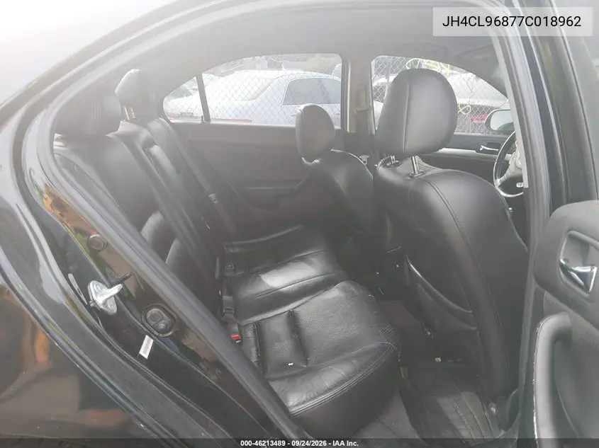 2007 ACURA TSX VIN JH4CL96877C018962 — фото 8
