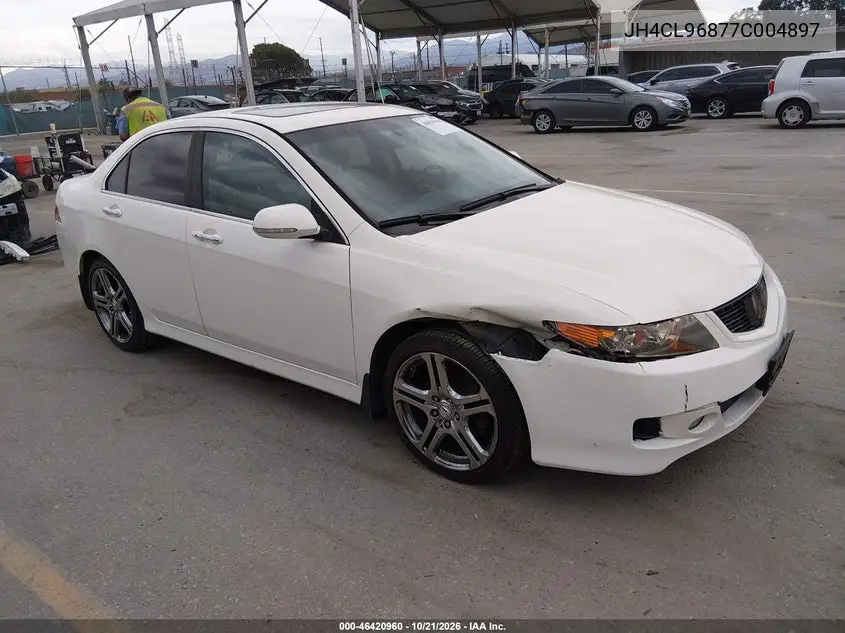 ACURA TSX 2007, VIN JH4CL96877C004897