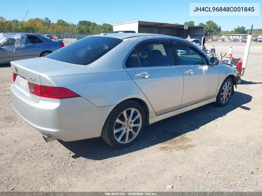 2008 ACURA TSX VIN JH4CL96848C001845 — фото 4