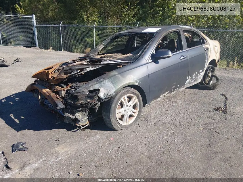 2008 ACURA TSX VIN JH4CL96898C008127 — фото 2